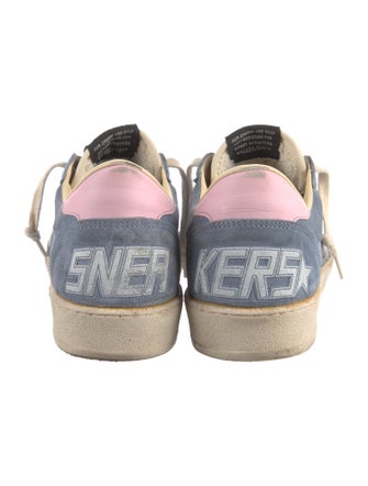 Golden Goose Suede Printed Sneakers