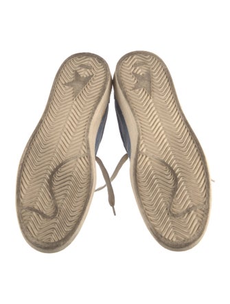 Golden Goose Suede Printed Sneakers