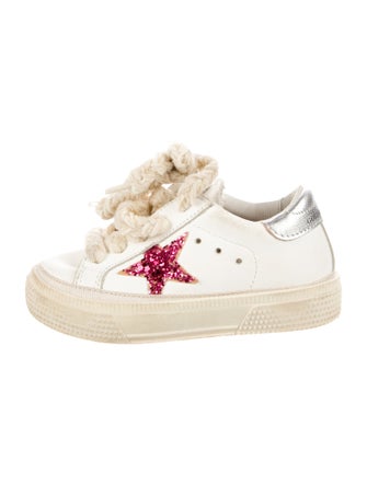 Golden Goose Girls' Leather Low Top Sneakers
