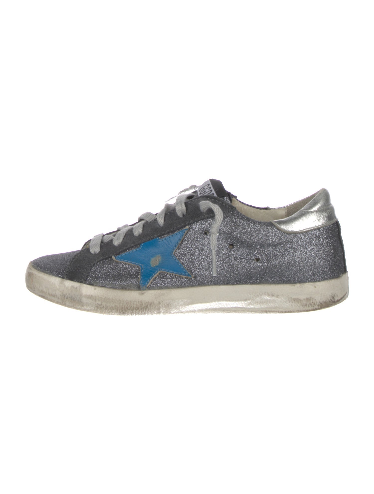 Golden Goose Glitter Glitter Accents Sneakers