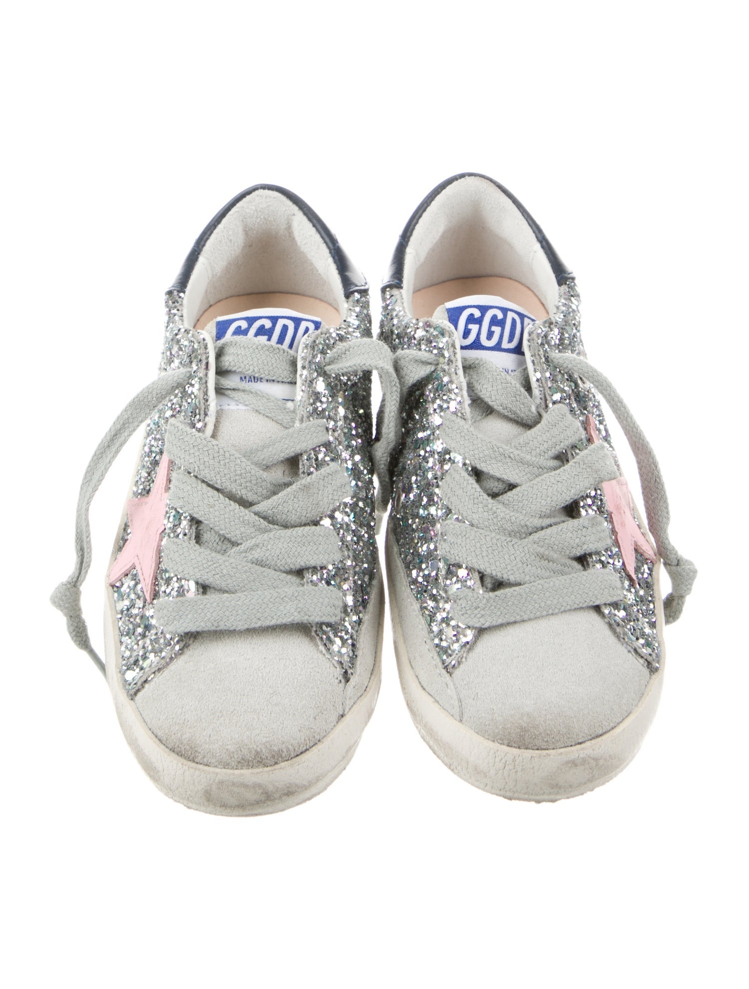 Golden Goose Glitter Low-Top Sneakers w/ Tags