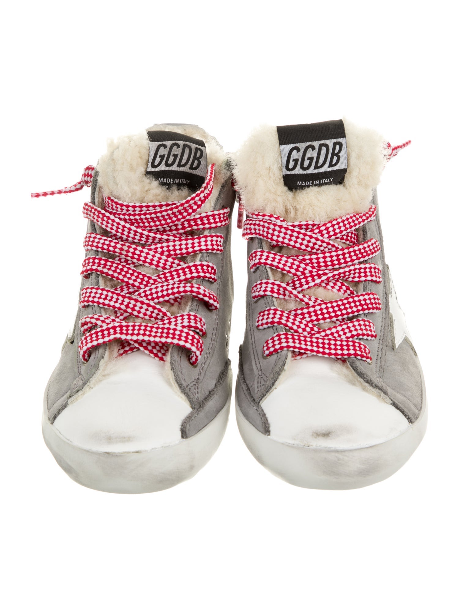 Golden Goose Boys' Leather High Top Sneaker