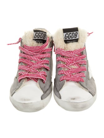 Golden Goose Boys' Leather High Top Sneaker