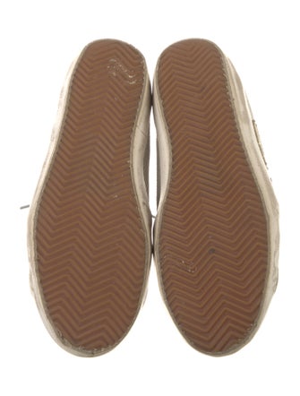 Golden Goose Mesh Colorblock Pattern Sneakers