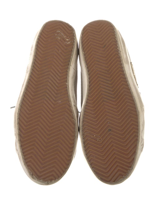 Golden Goose Mesh Colorblock Pattern Sneakers