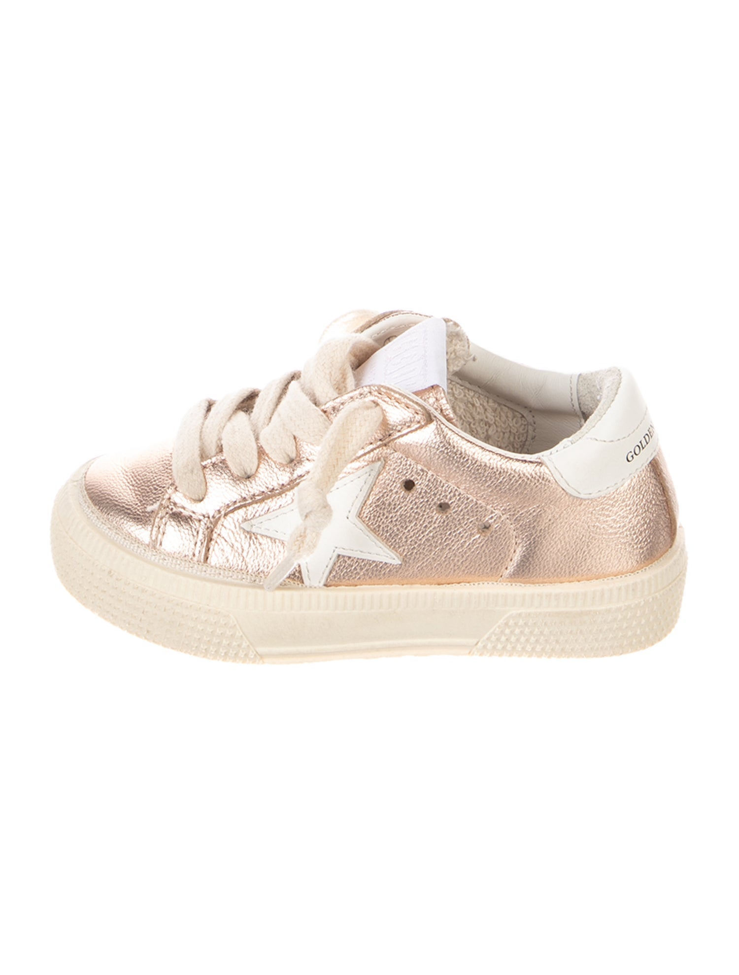 Golden Goose Kids' Leather Low Top Sneakers
