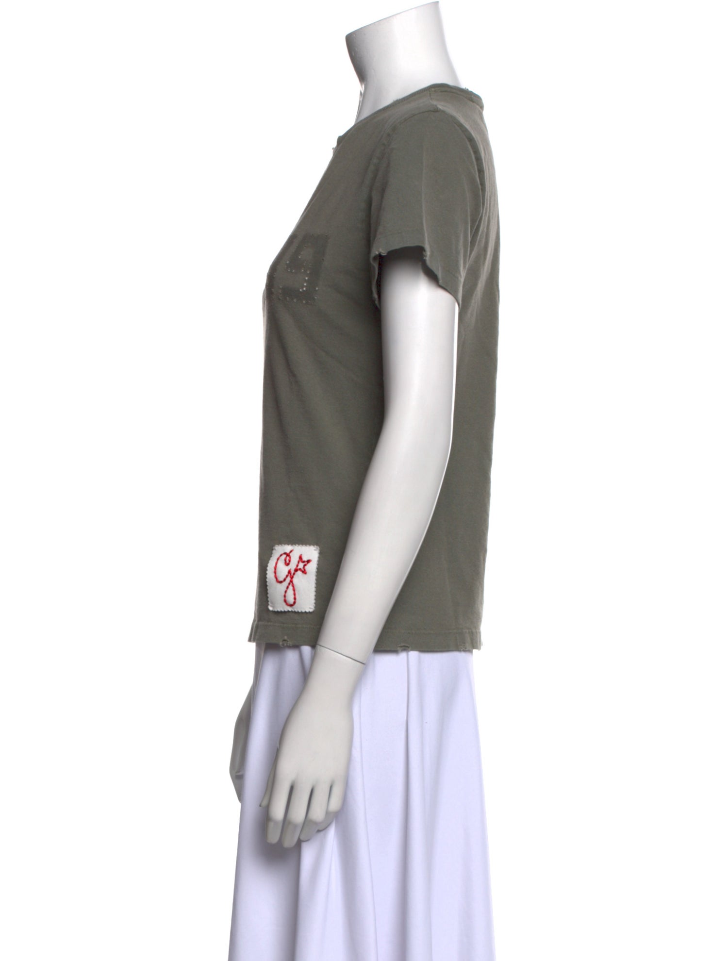 Golden Goose Graphic Print Crew Neck T-Shirt