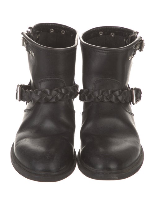 Golden Goose Biker-S Leather Moto Boots