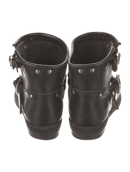 Golden Goose Biker-S Leather Moto Boots