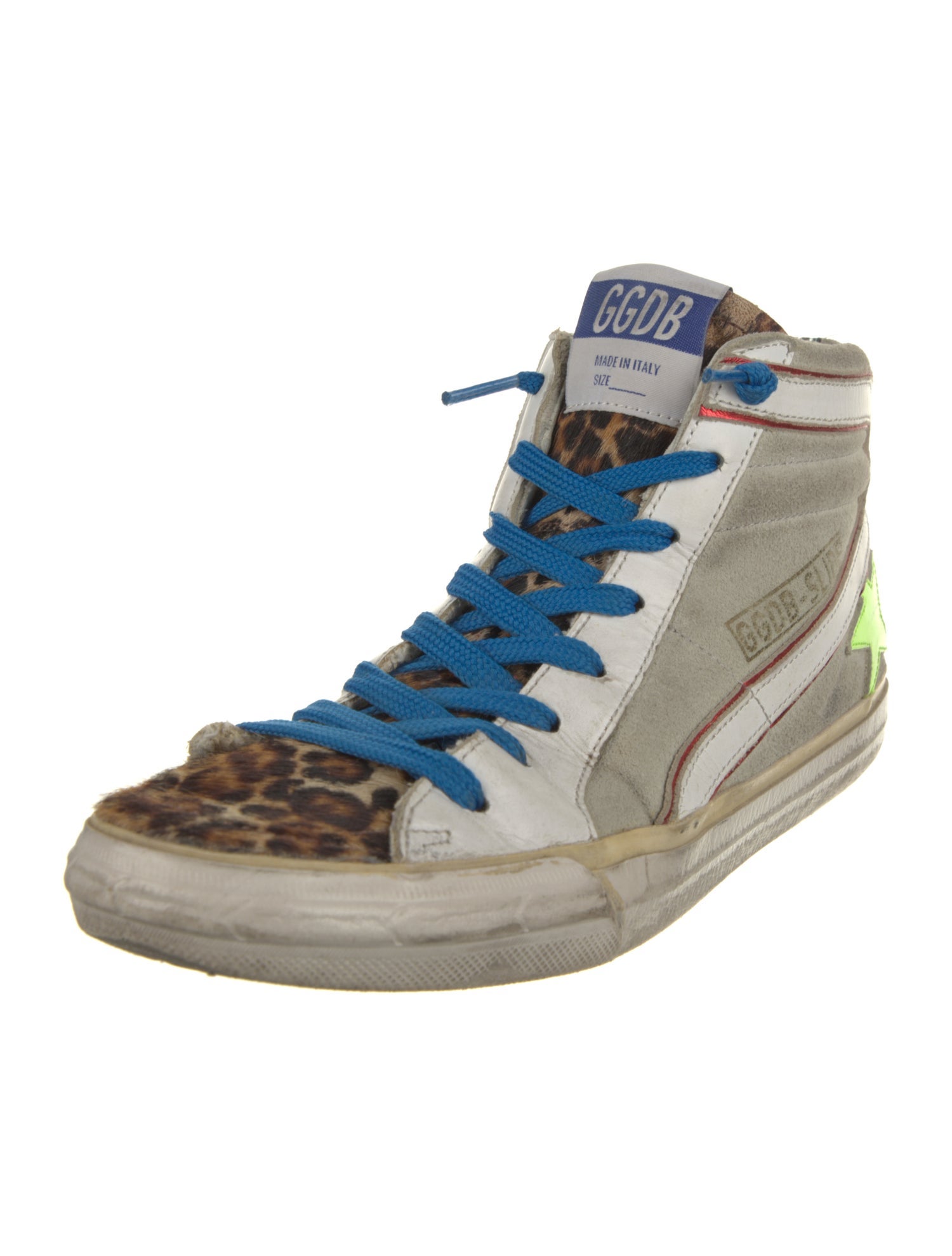 Golden Goose Suede Printed Sneakers