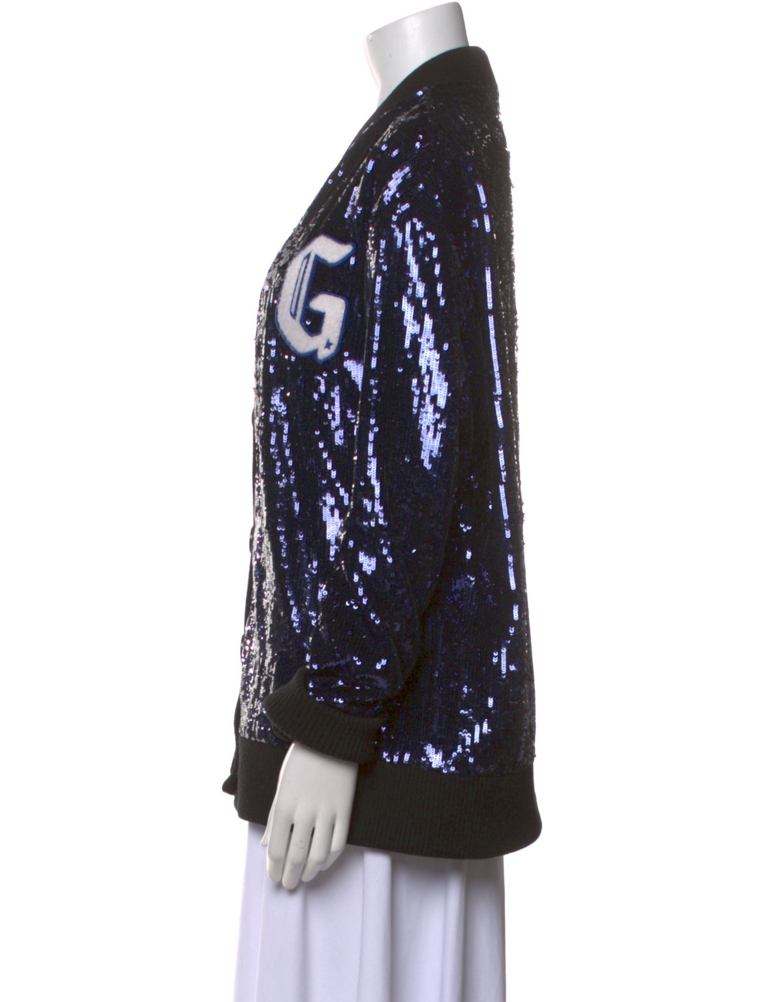 Golden Goose Sequin V-Neck Sweater