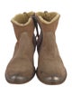 Golden Goose Suede Distressed Accents Western Boots