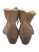 Golden Goose Suede Distressed Accents Western Boots