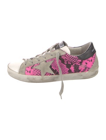 Golden Goose Sneakers Leather Animal Print IT 39 | 9