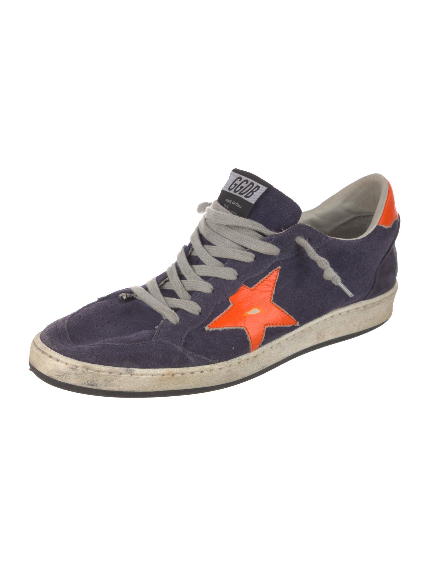 Golden Goose Suede Printed Sneakers