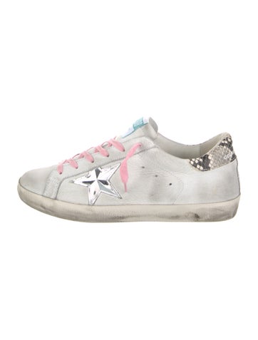 Golden Goose Sneakers Leather Distressed Accents IT 39 | 9