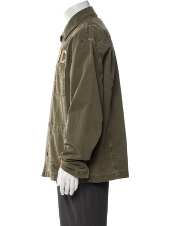 Golden Goose Graphic Print Utility Jacket