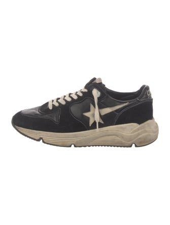 Golden Goose Suede Distressed Accents Sneakers