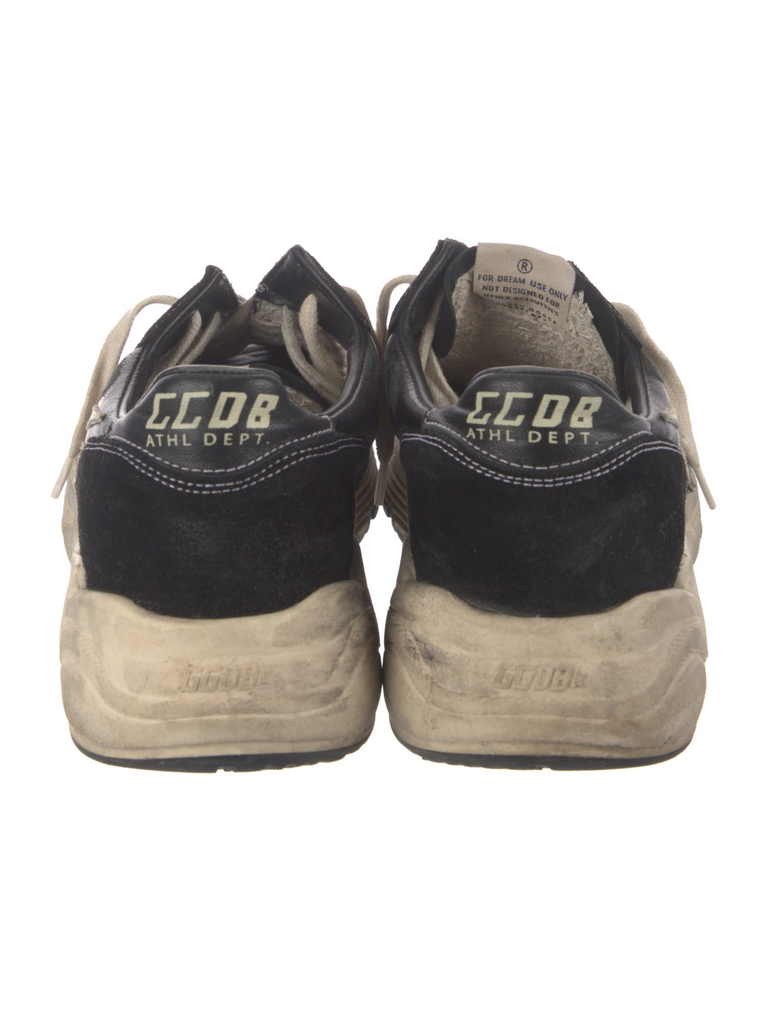 Golden Goose Suede Distressed Accents Sneakers