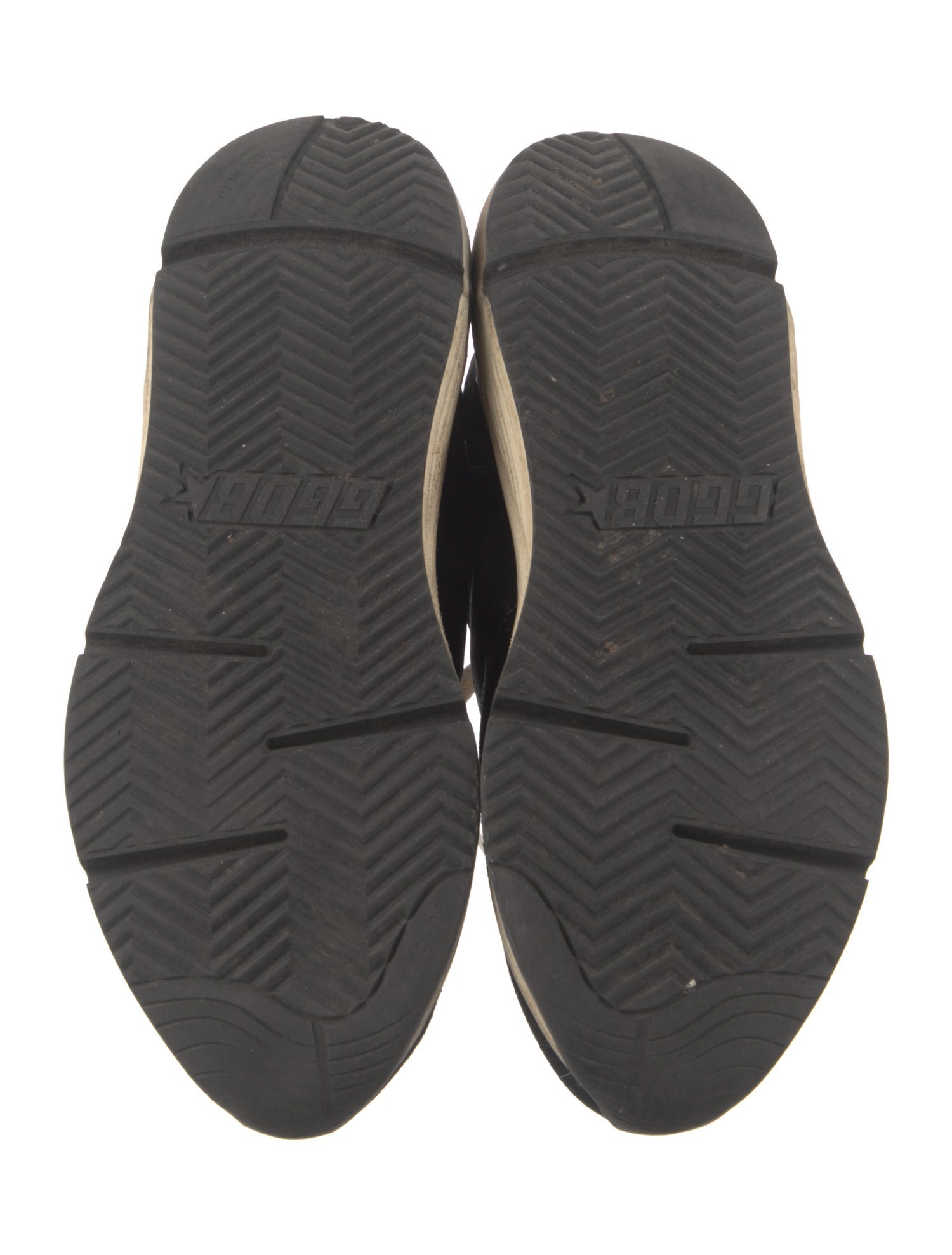 Golden Goose Suede Distressed Accents Sneakers