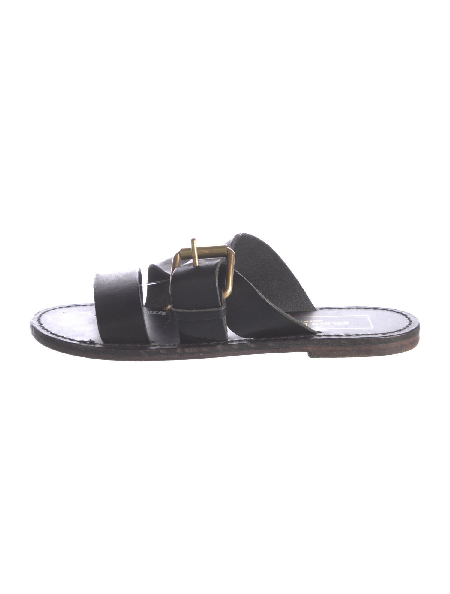 Golden Goose Leather Slides