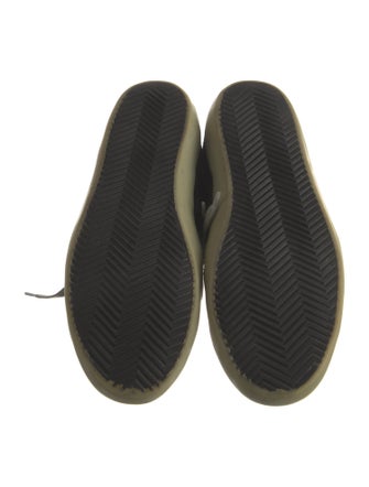 Golden Goose Suede Colorblock Pattern Sneakers