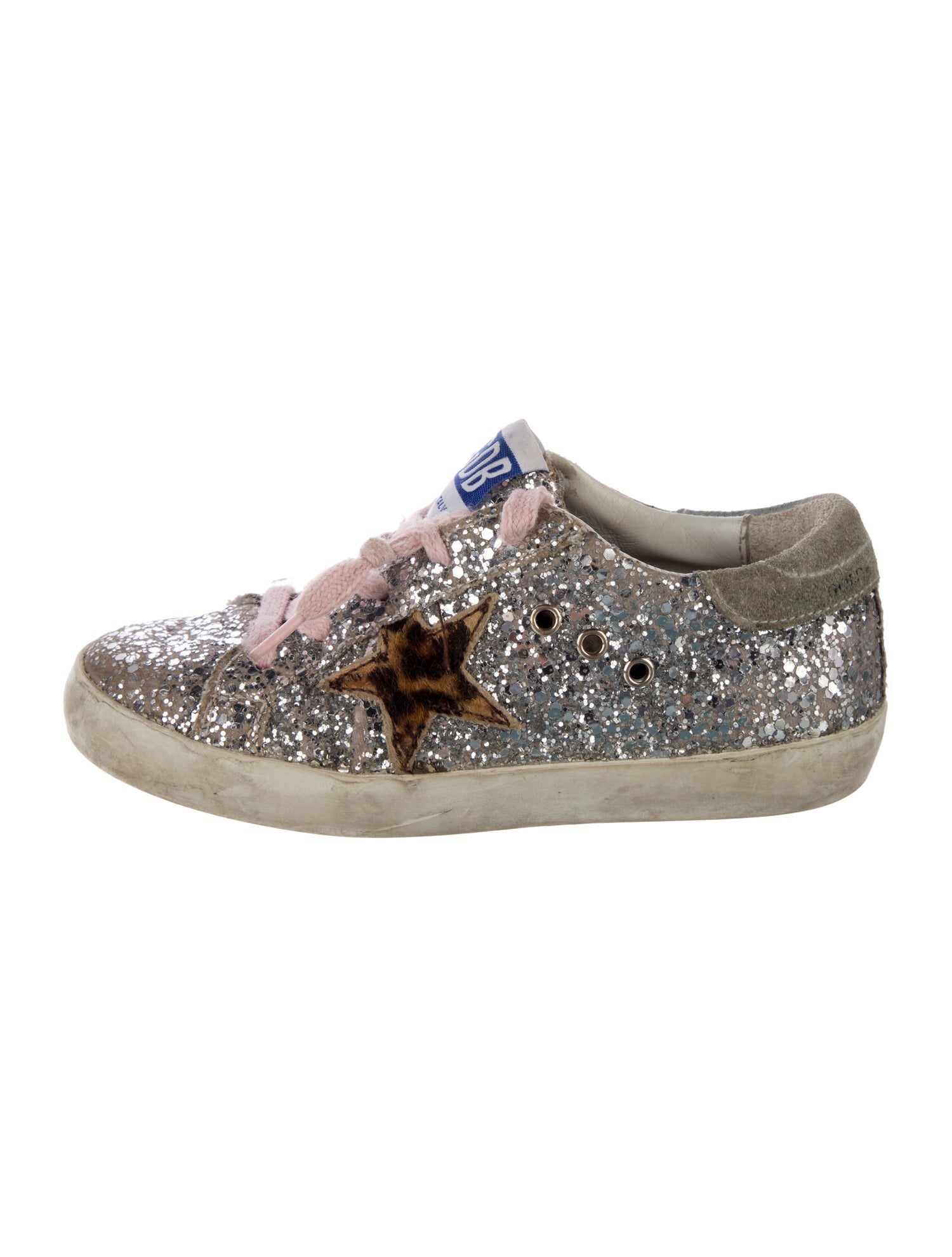 Golden Goose Golden Goose Girls' Low Glitter Sneaker