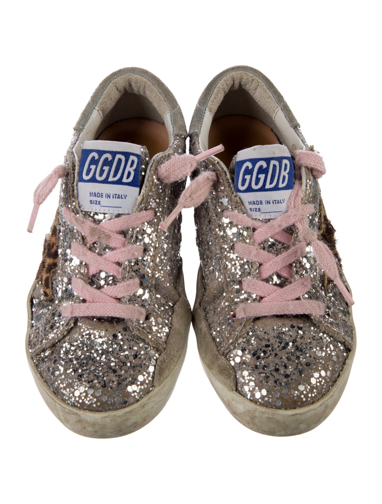 Golden Goose Golden Goose Girls' Low Glitter Sneaker