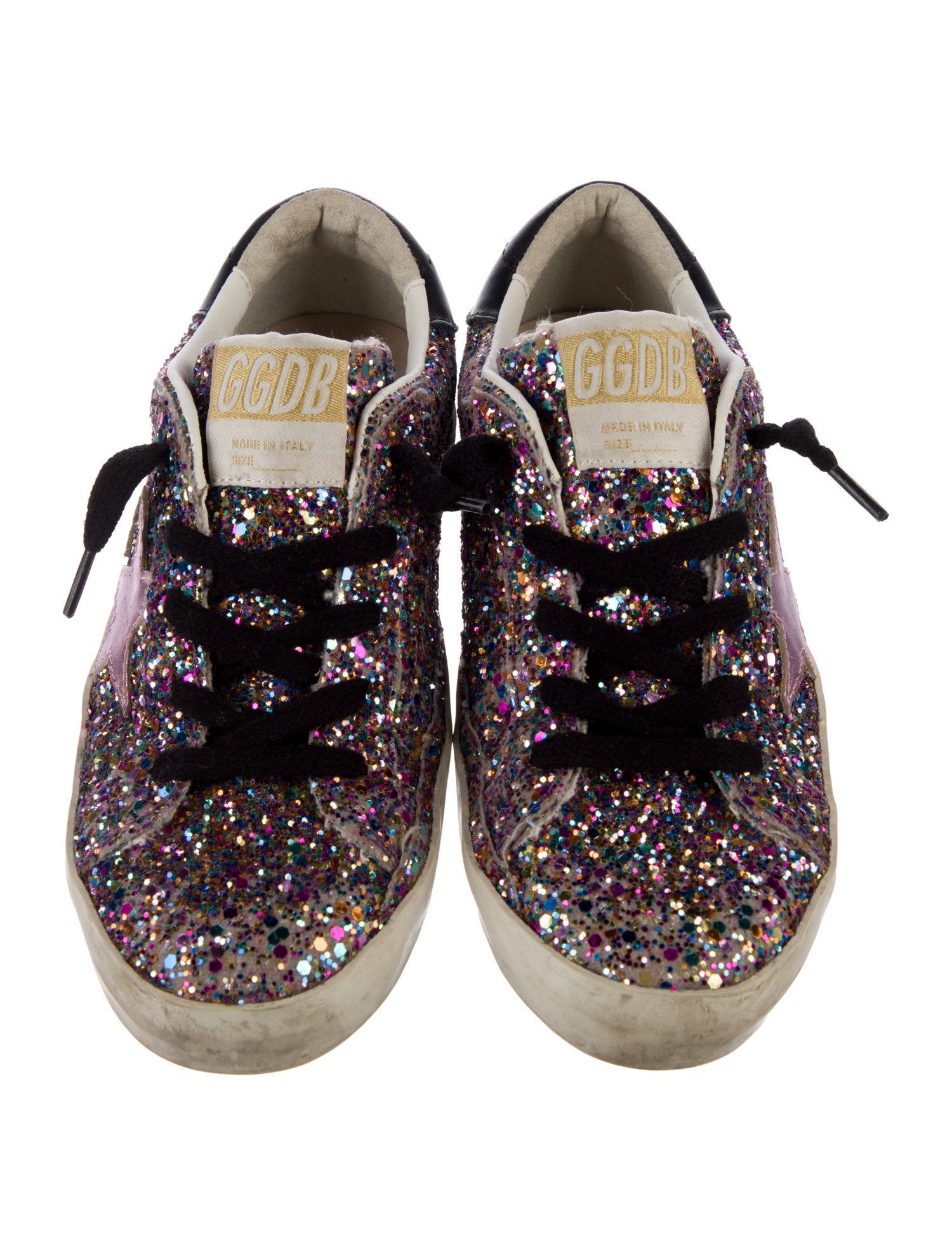 Golden Goose Golden Goose Girls' Low Glitter Sneaker