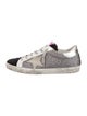 Golden Goose Glitter Colorblock Pattern Sneakers