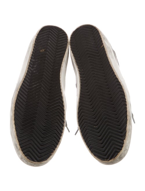 Golden Goose Glitter Colorblock Pattern Sneakers