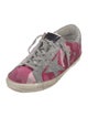 Golden Goose Canvas Printed Sneakers