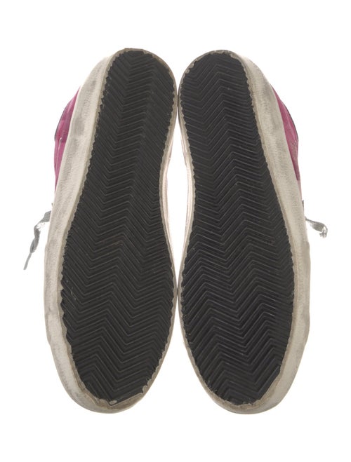 Golden Goose Canvas Printed Sneakers