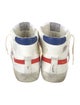 Golden Goose Leather Colorblock Pattern Sneakers