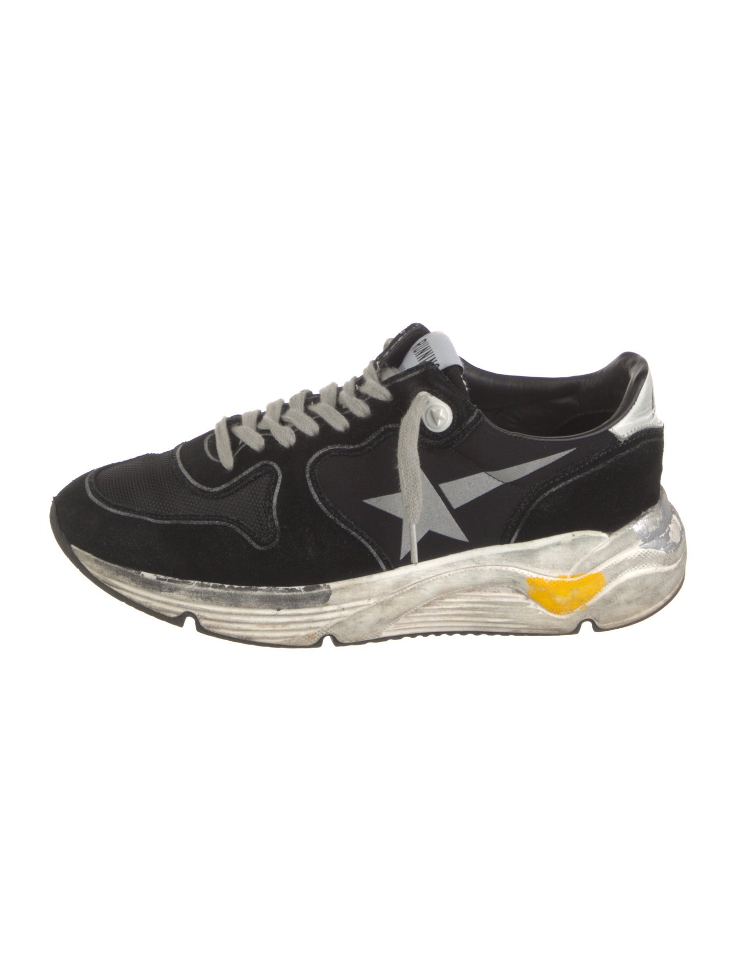 Golden Goose Suede Printed Sneakers