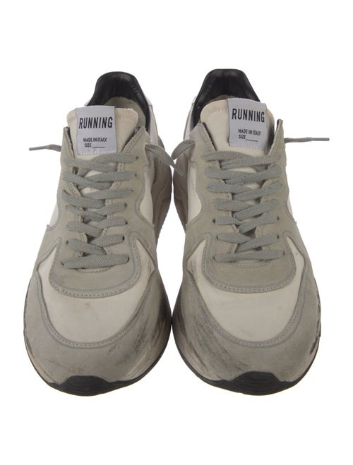 Golden Goose Suede Printed Athletic Sneakers
