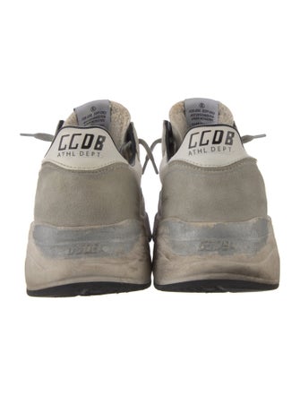 Golden Goose Suede Printed Athletic Sneakers