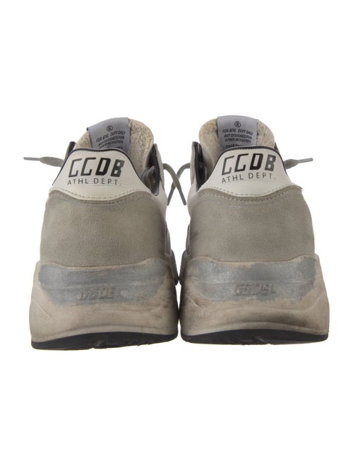 Golden Goose Suede Printed Athletic Sneakers