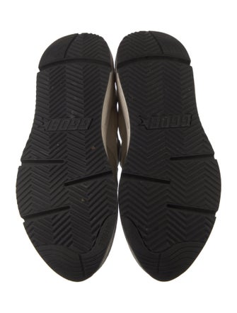 Golden Goose Suede Printed Athletic Sneakers