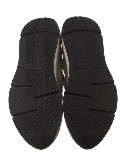 Golden Goose Suede Printed Athletic Sneakers