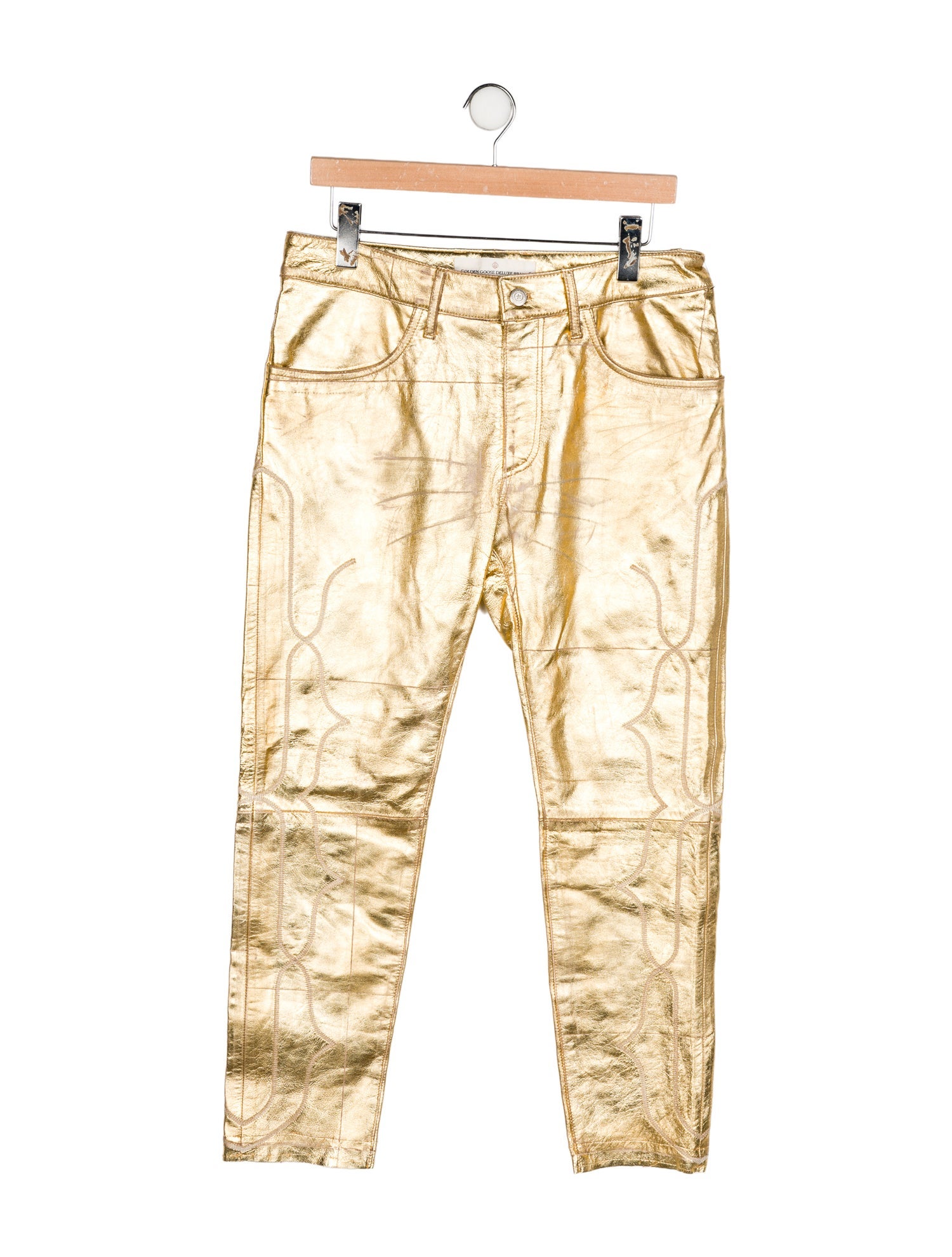 Golden Goose Mid-Rise Straight Leg Jeans