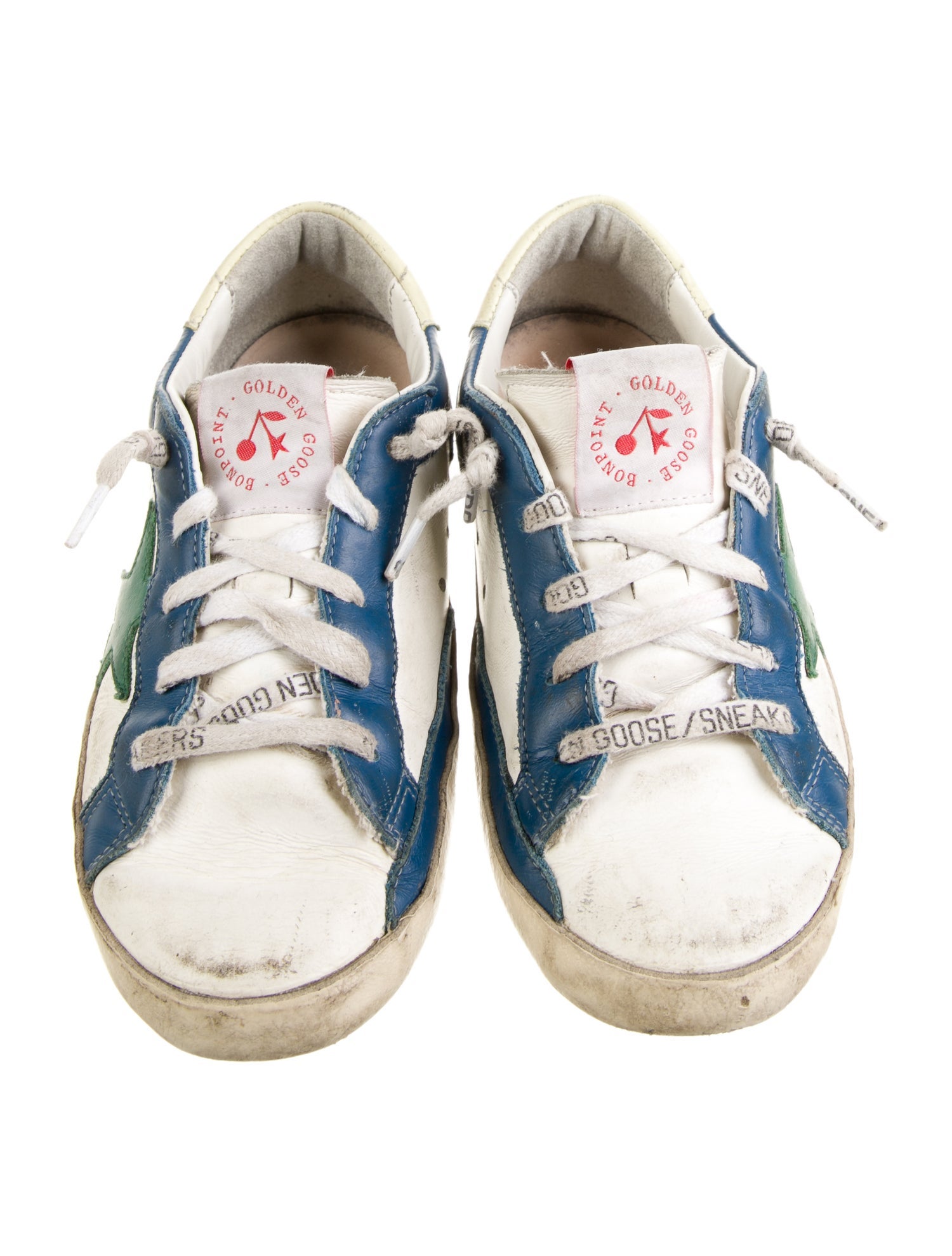 Golden Goose Kids' Leather Low Top Sneakers
