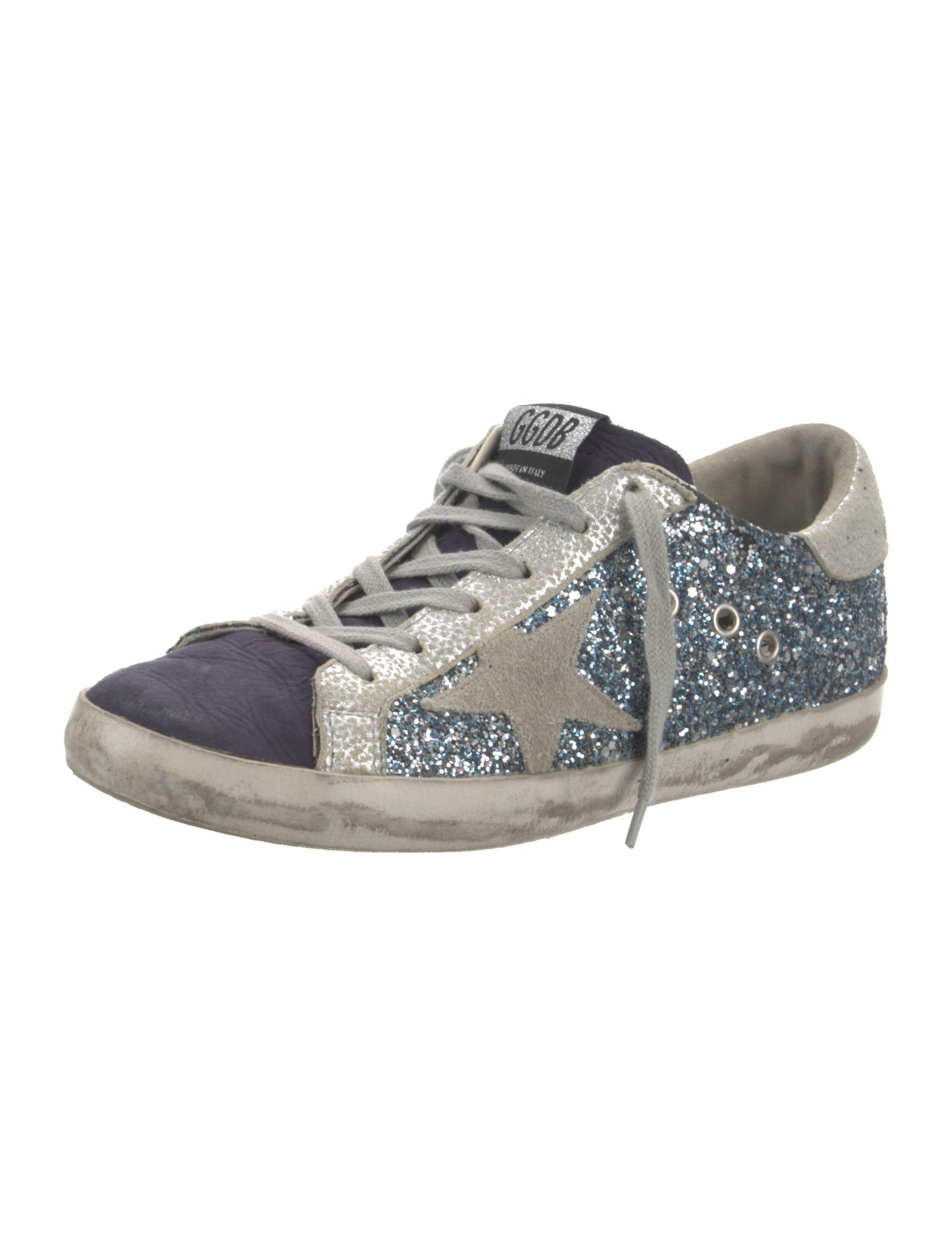 Golden Goose Glitter Glitter Accents Sneakers