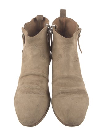 Golden Goose Suede Lace-Up Boots