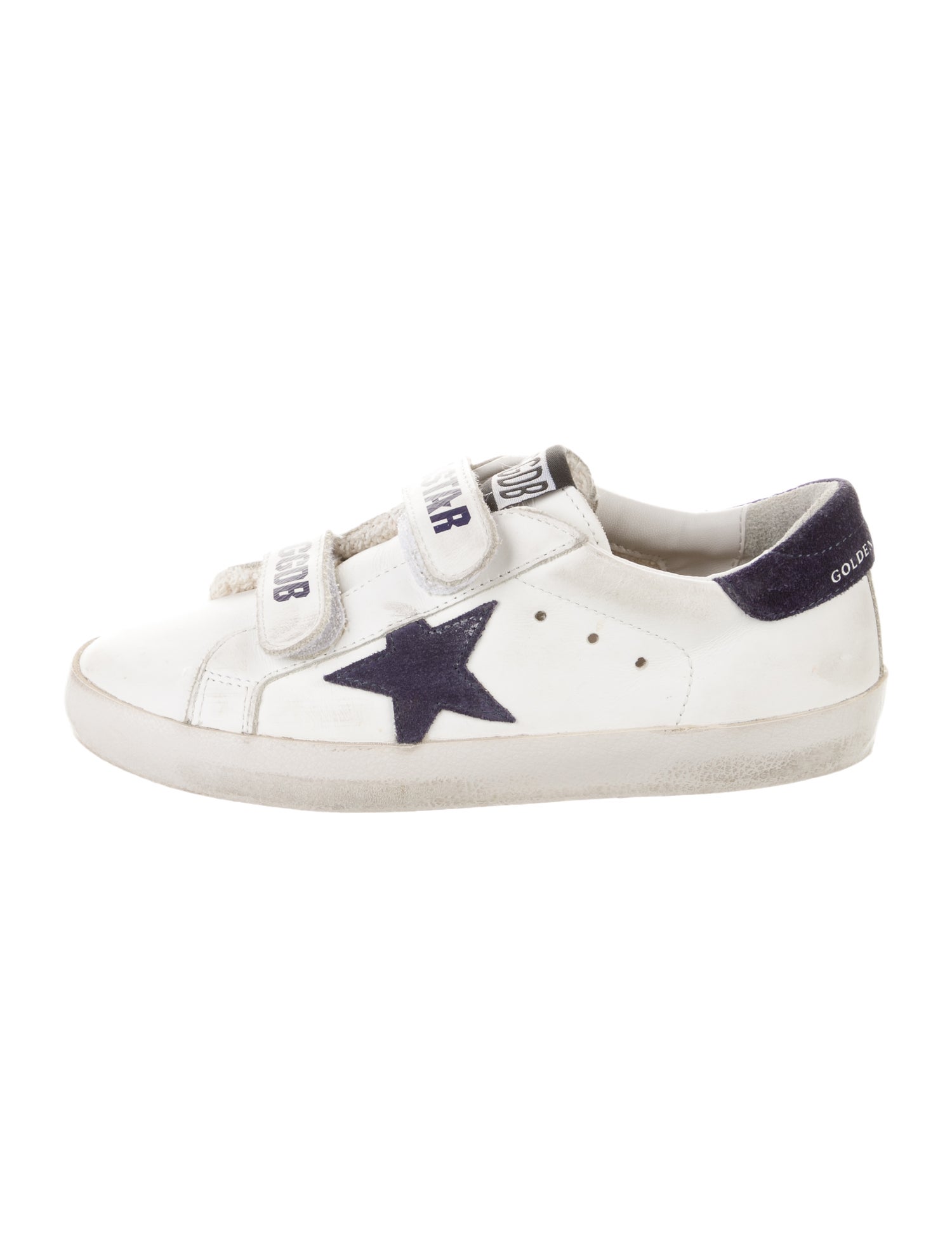 Golden Goose Kids' Leather Low Top Sneakers
