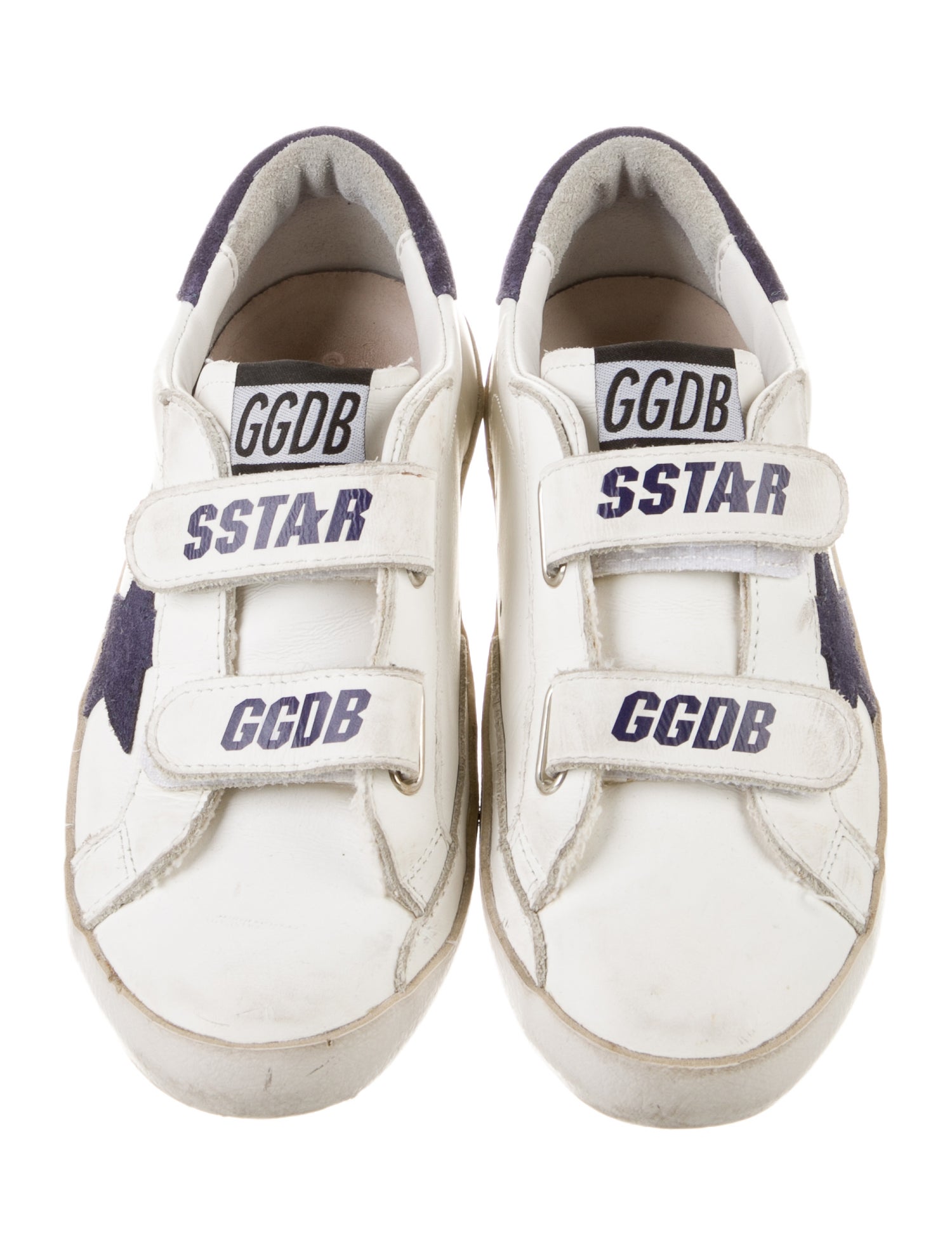 Golden Goose Kids' Leather Low Top Sneakers