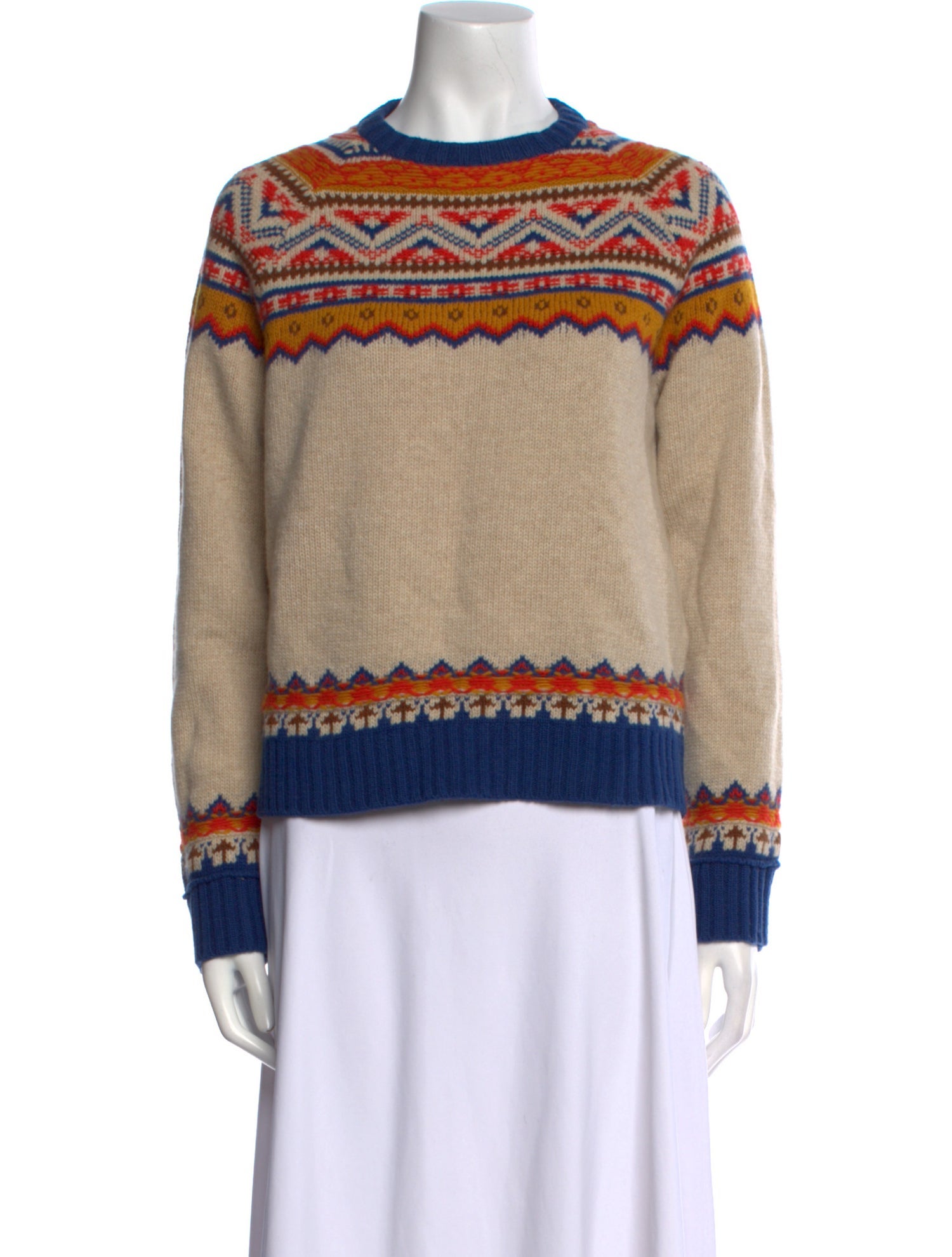 Golden Goose Merino Wool Striped Sweater