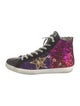 Golden Goose Sequins Colorblock Pattern Sneakers