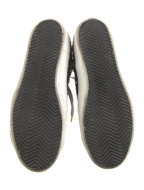 Golden Goose Sequins Colorblock Pattern Sneakers