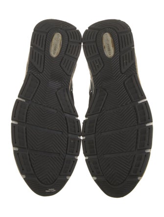 Golden Goose Leather Colorblock Pattern Sneakers